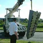 Assembled First Cut is transported from the factory to the installation site